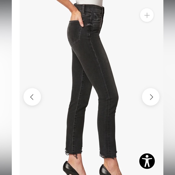 Joe's the Luna Destroyed Hem Ankle Jeans in Ravel at Nordstrom - Picture 3 of 3